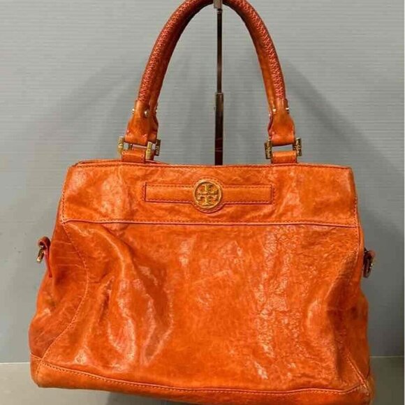 Tory Burch Orange Shoulder Bag - Picture 2 of 15